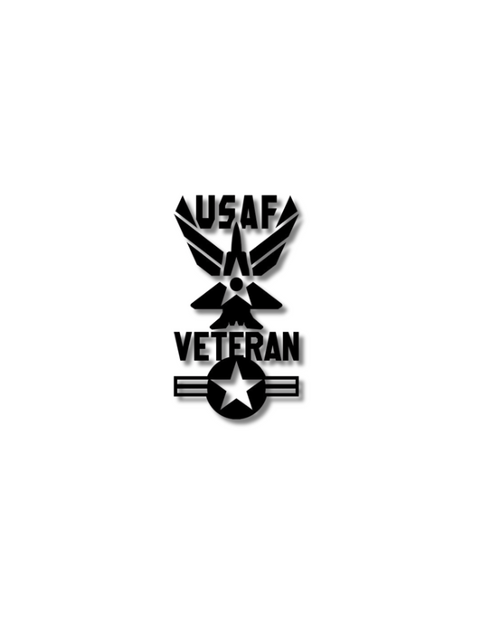 USAF Veteran - Car Decal