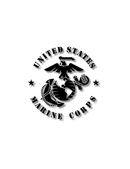 Marines - Car Decal